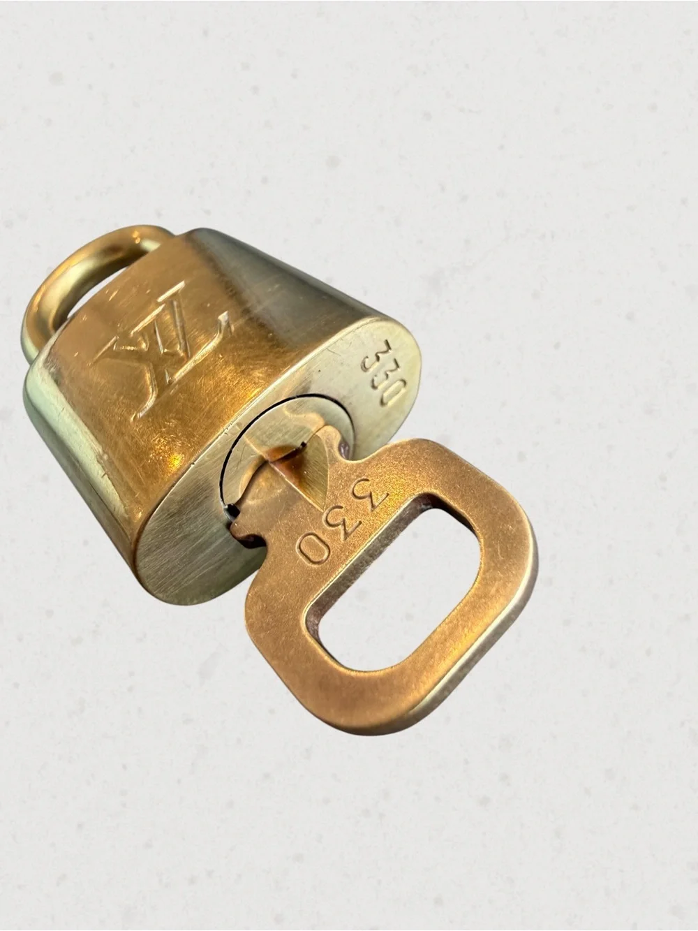 Louis Vuitton 330 Padlock with Matching Key